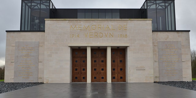 The key will be accepted today at the Verdun Memorial in France.