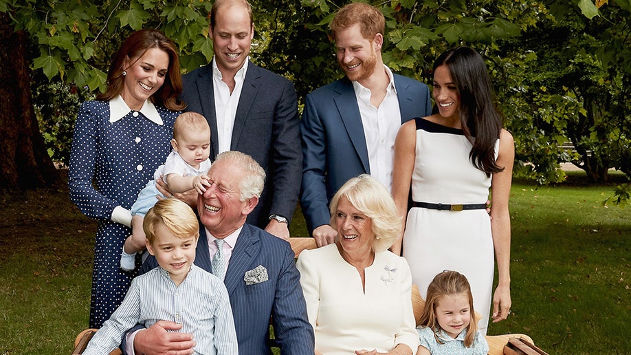 King Charles and his grandchildren