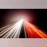 A time exposure shows morning commuters in the fog on a highway in Frankfurt, Germany, November 6, 2018. 