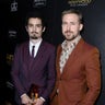 Ryan Gosling and director Damien Chazelle take a moment to pose for the cameras during the 22nd Annual Hollywood Film Awards at The Beverly Hilton Hotel on November 4, 2018 in Beverly Hills, Calif.