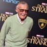 FILE - In this Oct. 20, 2016 photo, Stan Lee arrives at the premiere of "Doctor Strange" in Los Angeles. Lee considered the comic-book medium an art form and he was prolific: By some accounts, he came up with a new comic book every day for 10 years.