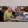 Executive producer Stan Lee signs autographs at the premiere of "Doctor Strange" in Hollywood, Calif. on October 20, 2016.?J.C. Lee, his daughter, told?<a data-cke-saved-href="http://www.tmz.com/2018/11/12/stan-lee-dead-dies-marvel-comics/?adid=foxnewstmztrafficexchange" href="http://www.tmz.com/2018/11/12/stan-lee-dead-dies-marvel-comics/?adid=foxnewstmztrafficexchange">TMZ</a>, "My father loved all of his fans. He was the greatest, most decent man."
