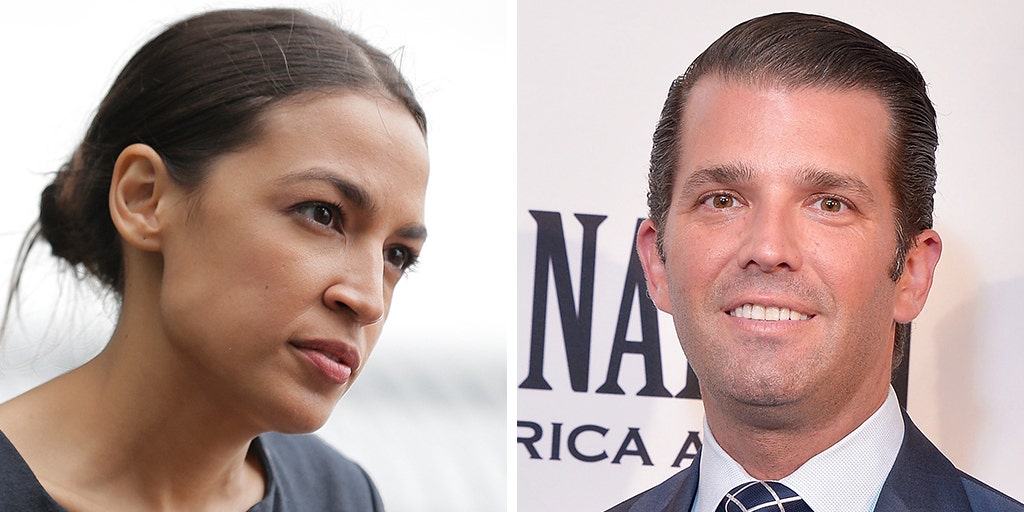 alexandria ocasio cortez donald trump jr