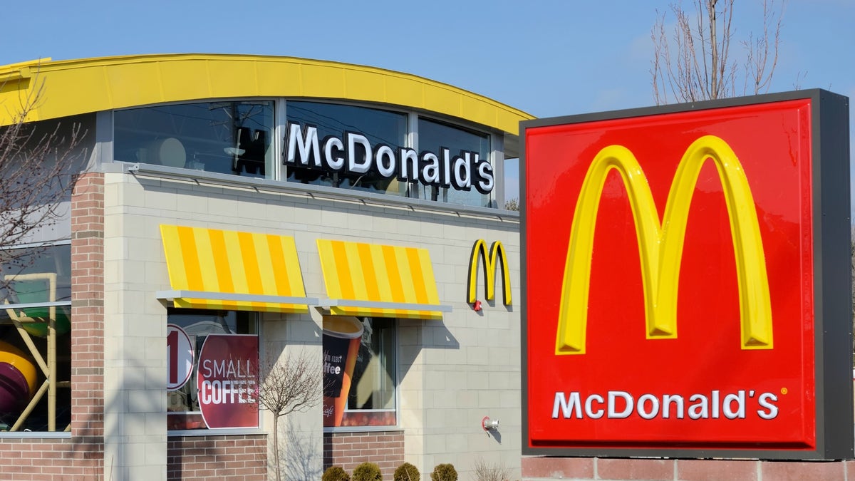A fight broke out at McDonald's after a group of teens were asked to leave the kid's play area.