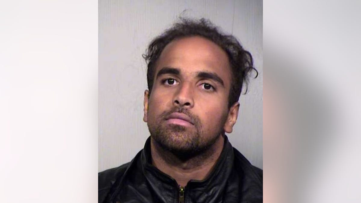 Andre Marc Sutherland, 27, was arrested after he broke into an apartment in Phoenix, Ariz., and was punched in the face by a 13-year-old boy.