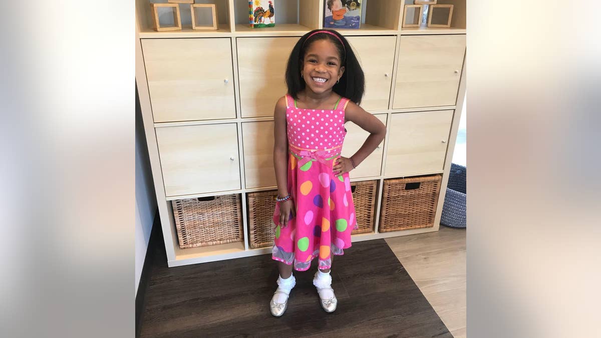 Maliyah Palmer was in first grade.
