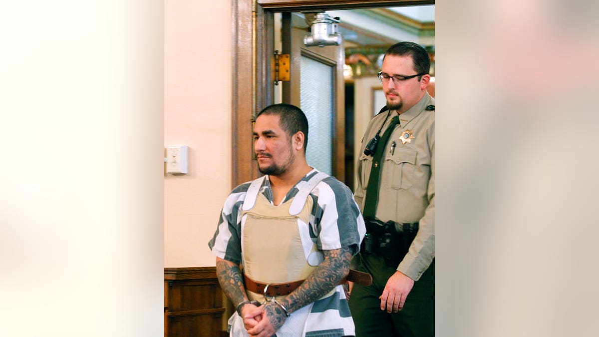 Zachary Paul Koehn enters the courtroom for sentencing in Waterloo, Iowa.