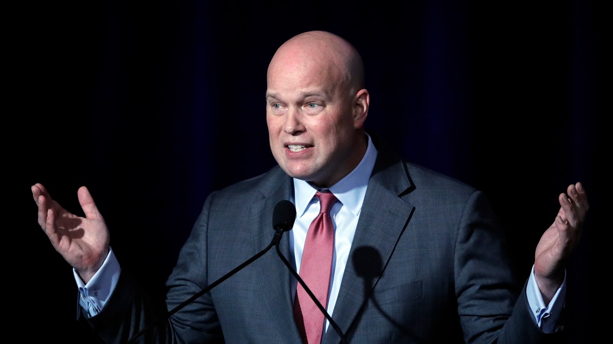 Matthew G. Whitaker is the acting attorney general. 