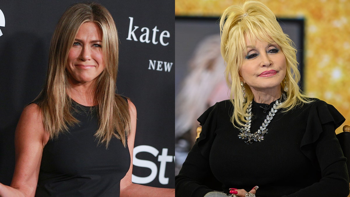 Jennifer Aniston responds to Dolly Parton's threesome comments: 'My mouth  just dropped' | Fox News