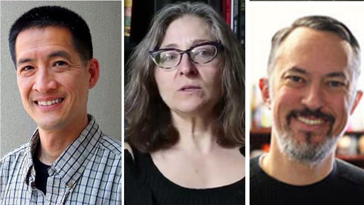 Dr. Tat-siong Benny Liew (left), Dr. Carol Christine Fair (middle), and Dr. Matthew Gabriele are just a few professors who made the list this year.