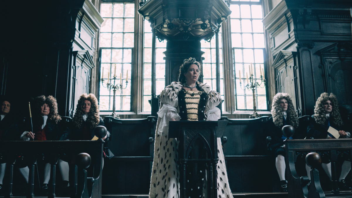 "The Favourite" has 10 Oscar nominations, including for Best Picture.
