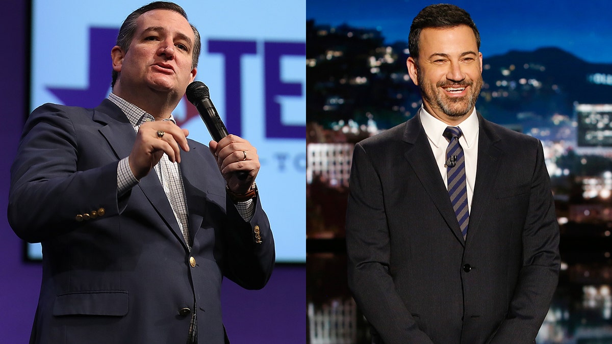 Ted Cruz fired back at Jimmy Kimmel after a sketch on his late-night show.