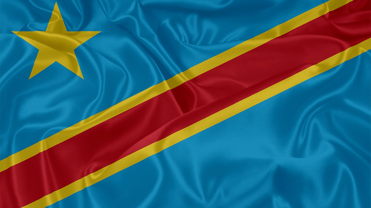 Flag of Democratic Republic of the Congo, Kinshasa (iStock)