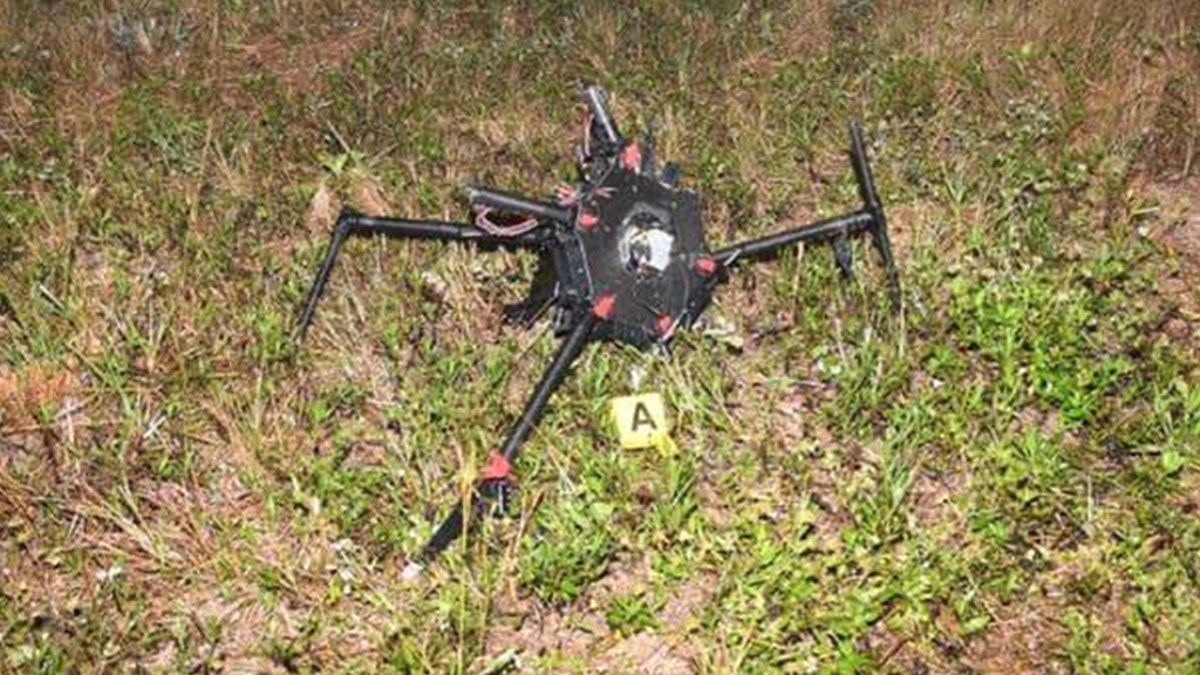 Authorities said they admitted that they bought the drone on E-bay and were trying to deliver the contraband to their relative inside the prison.