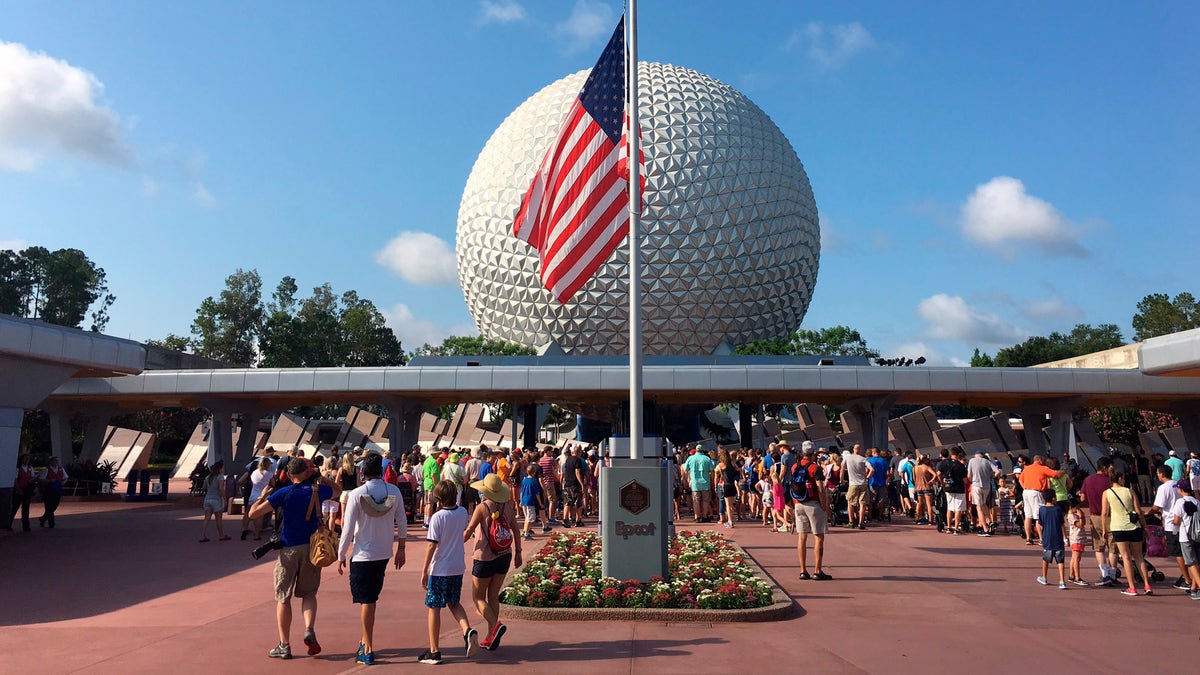 Fall kills worker, 58, at Disney's Epcot theme park in Orlando