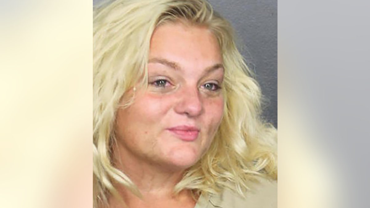 Teresa Gardner, 27, allegedly was swinging a bag of puppies at a Florida bar.