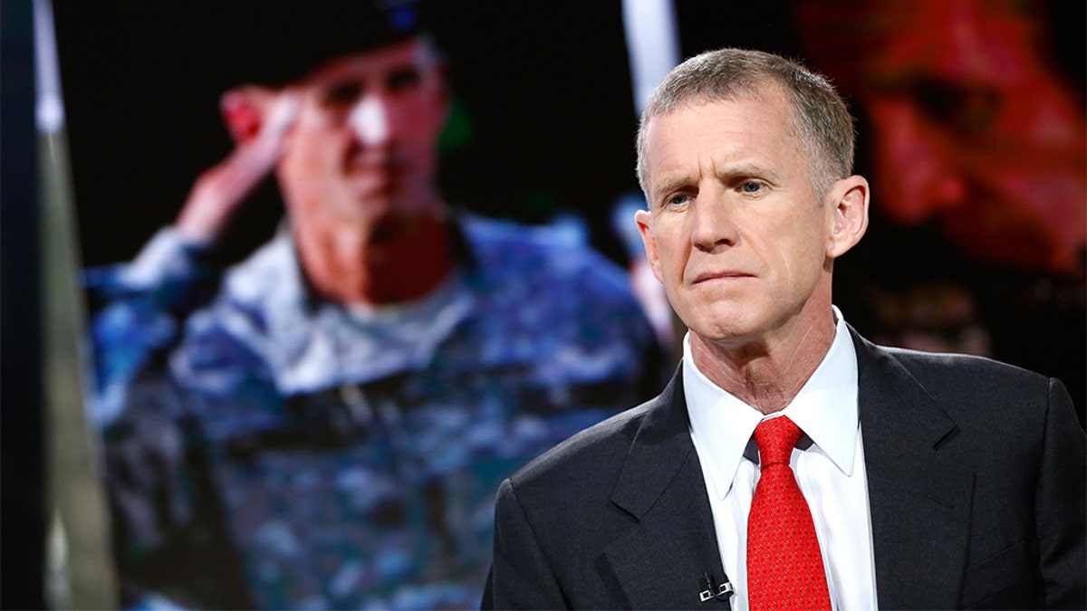 TODAY -- Pictured: Gen. Stanley McChrystal appears on NBC News' "Today" show -- (Photo by: Peter Kramer/NBC/NBC NewsWire via Getty Images)