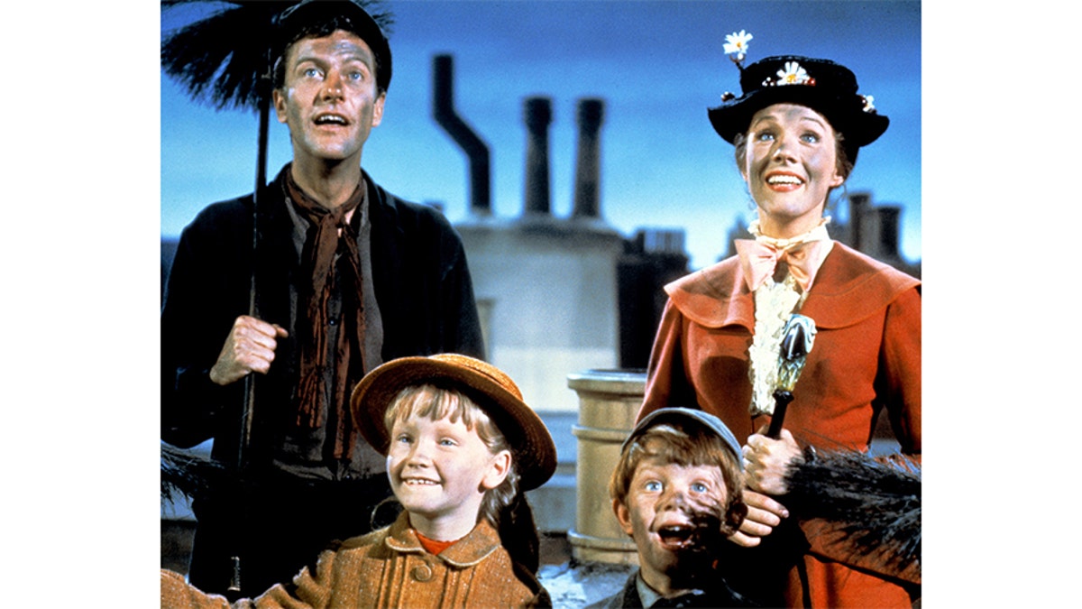 Dick Van Dyke in "Mary Poppins"