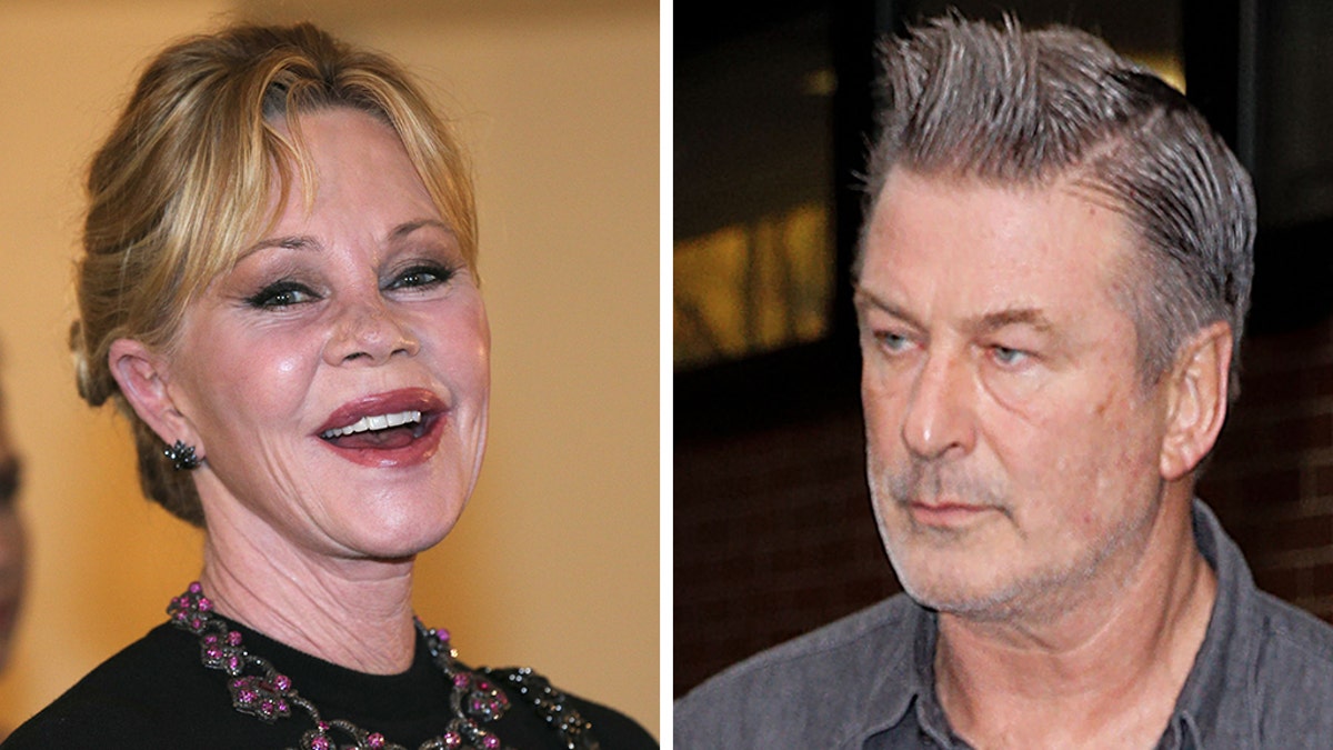 Melanie Griffith revealed in a new interview on Monday that she had a "crush" on her "Working Girl" co-star Alec Baldwin.