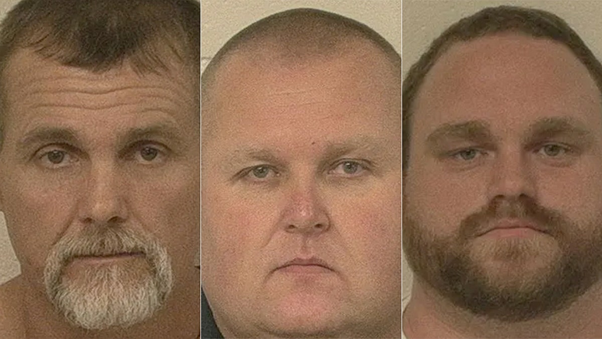 Left to right: Former Washington County deputies Henry Copeland, Michael Howell, and Rhett Scott.
