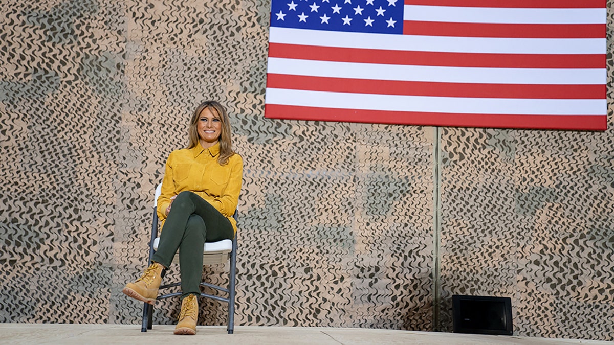 Timberlands cheap melania trump