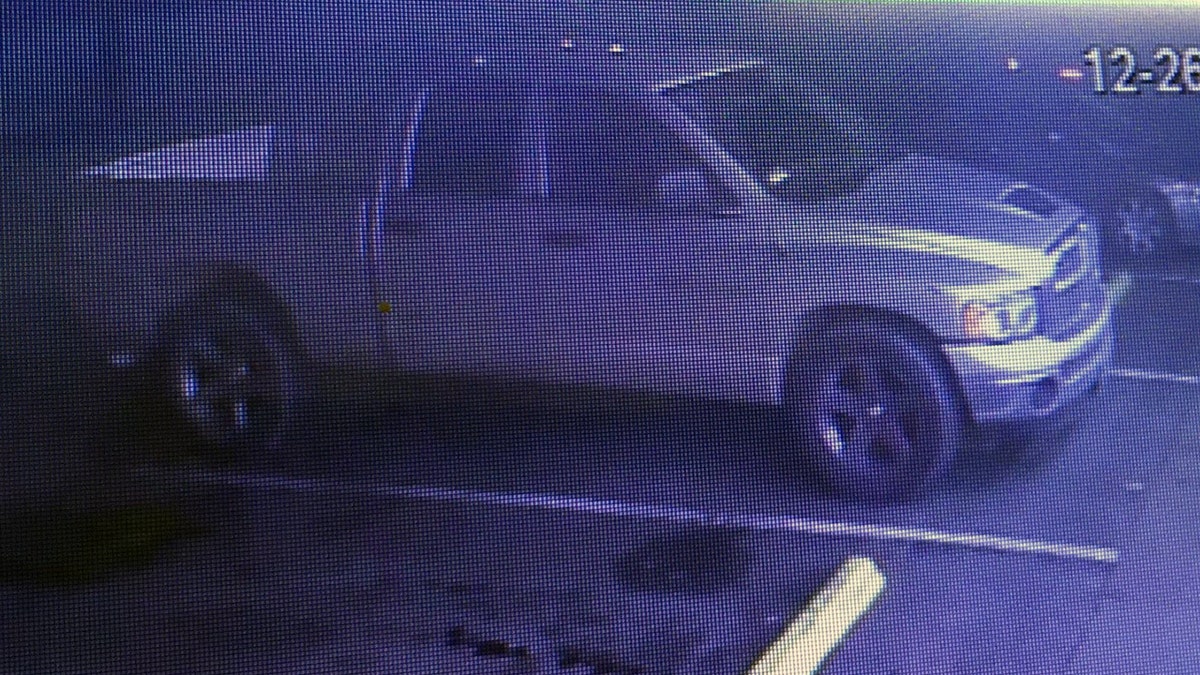 Officials are on the lookout for a grey, extended cab Dodge Ram pickup the suspect may be driving.