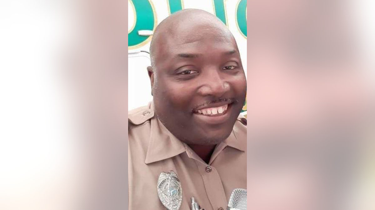 Officer Jermaine Brown was killed on Dec. 12 in an ATV accident while investigating a complaint.