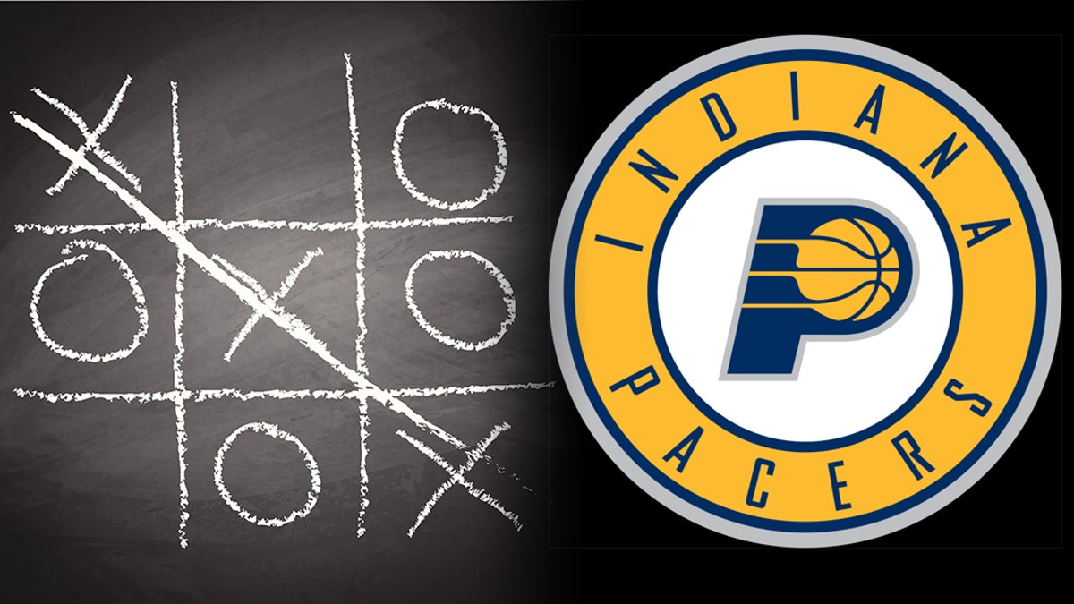 An embarrassing game of tic-tac-toe between two Indiana Pacers fans went viral.