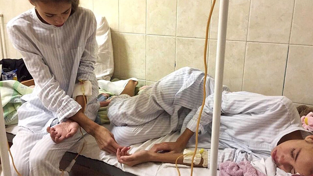 "The doctors' main task, for the time being, is to do everything possible to prevent their hearts from stopping," doctor Aleksey Dobrovolsky said.