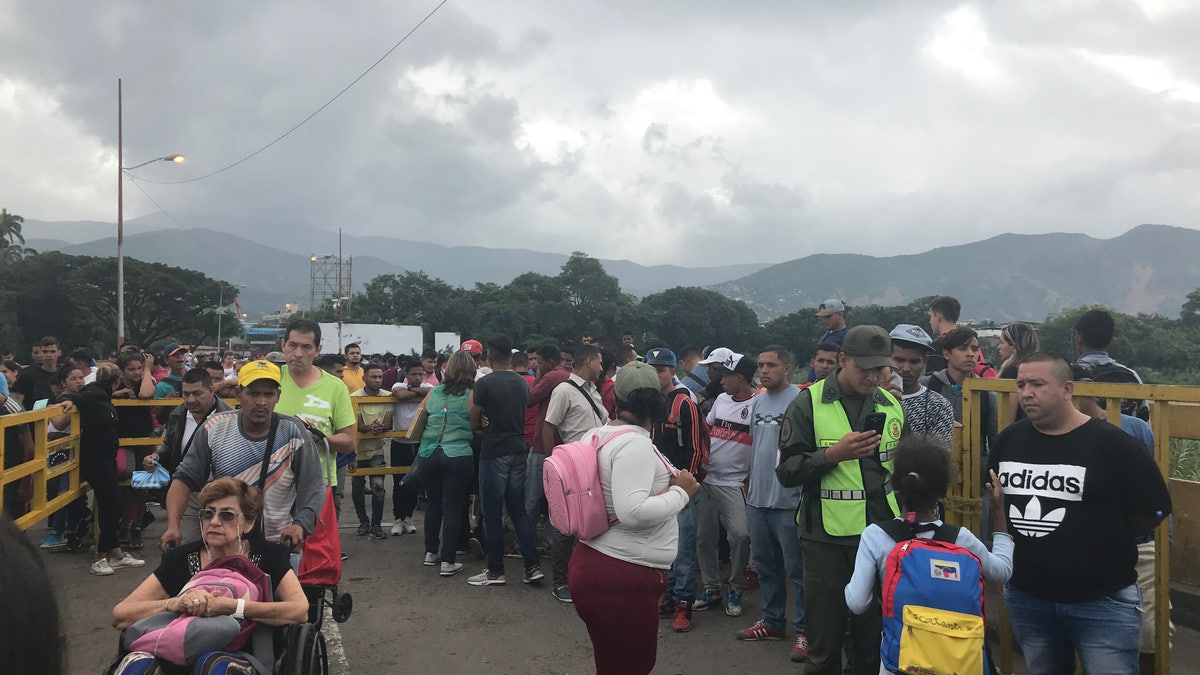Thousands flood from Venezuela into Colombia on a daily basis.