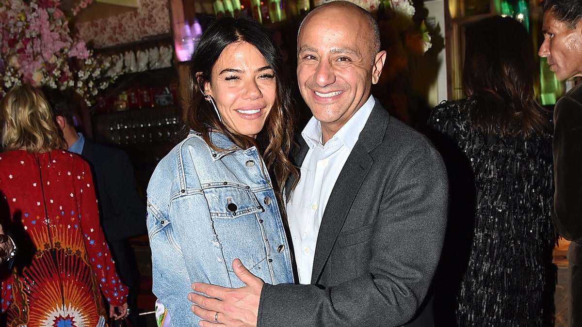 NEW YORK, NY - APRIL 21: Libbie and David Mugrabi are seen April 21, 2018, in New York City. (Patrick McMullan via Getty Images)