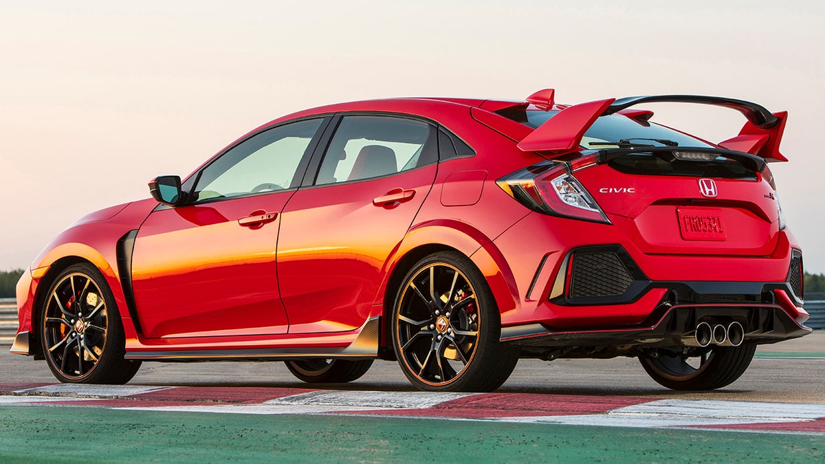 Honda Civic Type R red