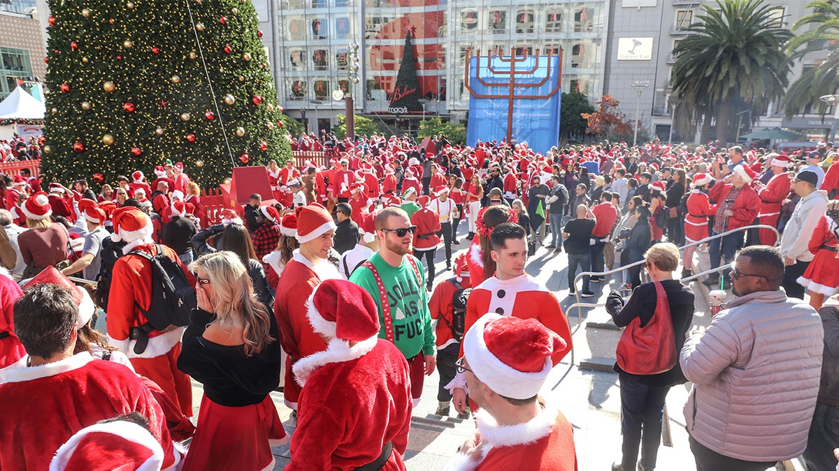 One group of grinches in San Francisco trashed a restaurant when things weren’t going their way.