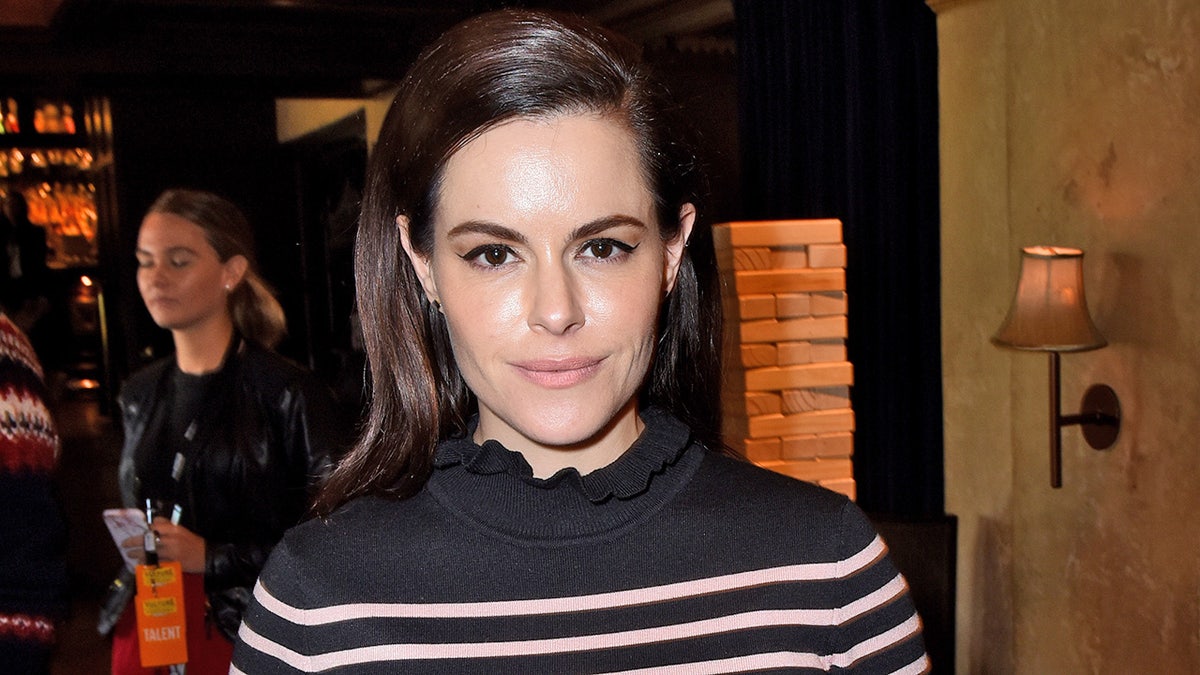 HOLLYWOOD, CA - NOVEMBER 17:  Emily Hampshire attends the Heineken Green Room during Vulture Festival presented by AT