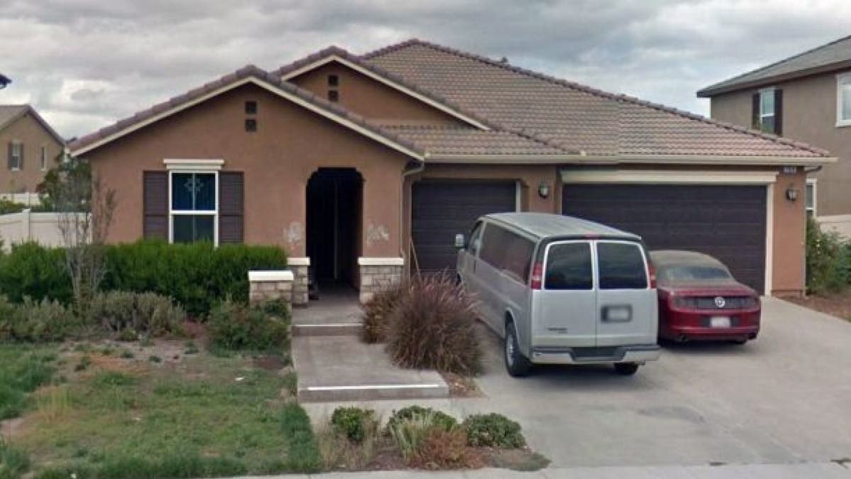 The Turpin home in Perris, Calif, where 13 children allegedly lived in horrid conditions. (Google Maps)