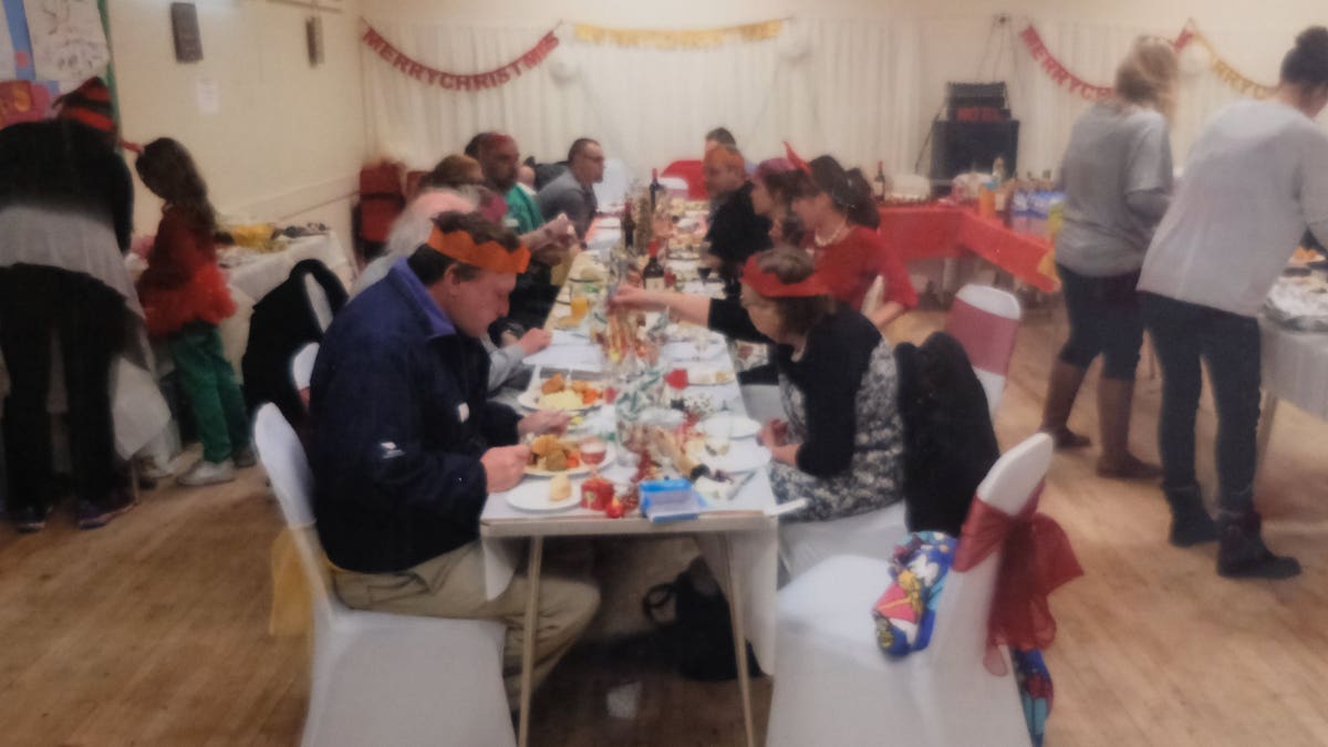 Mo Fayose raises money for the gathering herself, to help combat "festive loneliness."