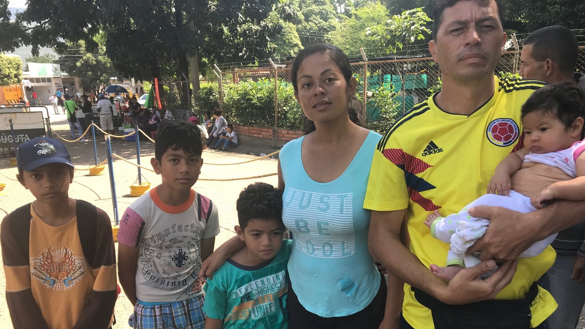 Maribel Arias, 35, who fled to the Colombian border with her family two years ago – living mostly on the streets as she and her husband take turns finding odd jobs while sharing the parenting duties for their four children – said Venezuelans cannot rely on the nation’s law enforcement.