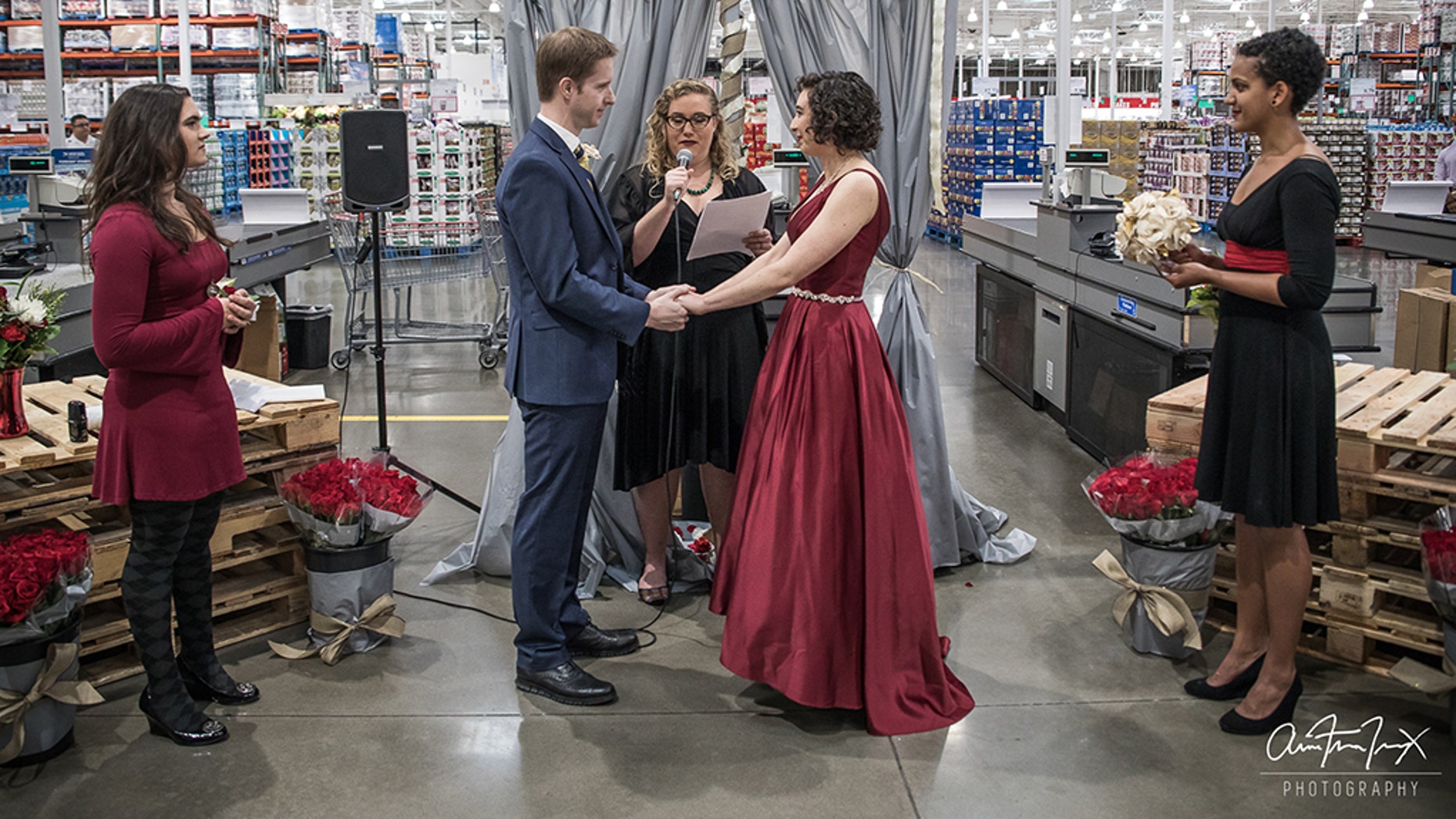 Couple even got married inside a Costco!