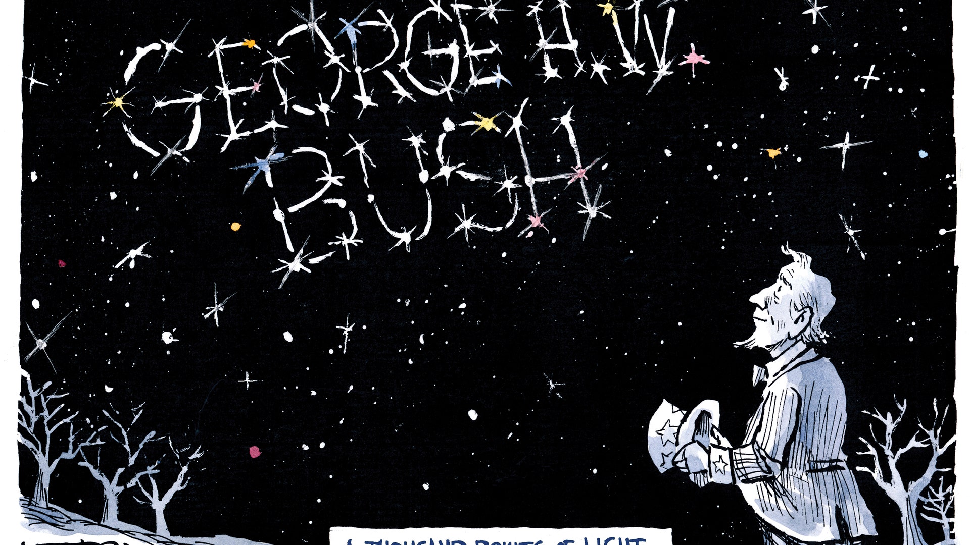 A Thousand Points of Light, Jeff Koterba, Omaha World Herald, NE