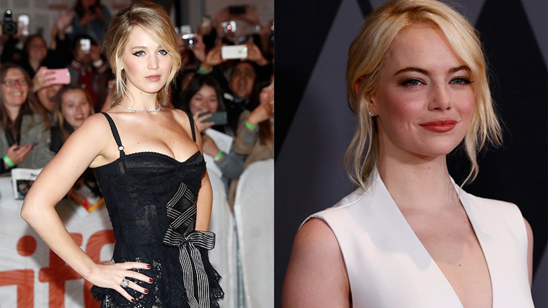 During <a data-cke-saved-href="http://www.hollywoodreporter.com/features/actress-roundtable-jennifer-lawrence-emma-stone-top-stars-harassment-hollywood-ideas-industry-change-1058091" href="http://www.hollywoodreporter.com/features/actress-roundtable-jennifer-lawrence-emma-stone-top-stars-harassment-hollywood-ideas-industry-change-1058091" target="_blank">The Hollywood Reporter's</a> Actress Roundtable, Jennifer Lawrence playfully confronted Emma Stone about beating her for the role of Olive in the 2010 teen comedy "Easy A." “I auditioned for 'Easy A,'" said the 27-year-old. "I wanted it so bad."