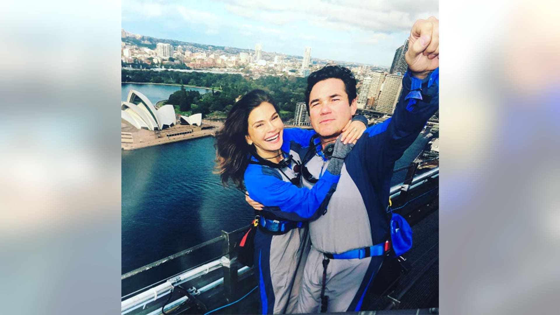 "Lois &amp; Clark" stars Teri Hatcher and Dean Cain reunited for the Supernova Comic Con and Gaming Expo in Australia. “Soaring together again. So fun to reunite. Thanks to #bridgeclimbsydney #loisandclark #deancain,” wrote Hatcher on Instagram. For more photos of the star, visit HollywoodLife.com.