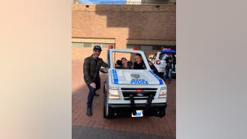 NYPD officer's son with cerebral palsy gets customized patrol car