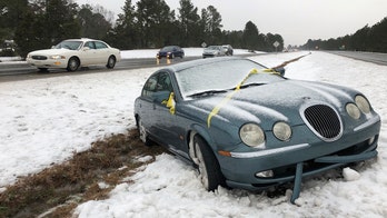 3 dead, 70K without power after southern states slammed by snowstorm