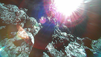Photos from Japan space rovers show rocky asteroid surface