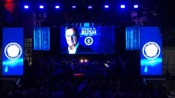 George H.W. Bush remembered in public memorial tribute in Houston