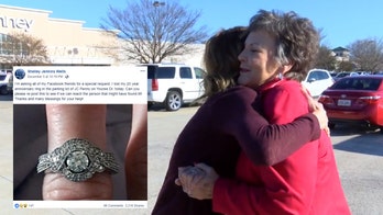 Woman reunited with ring she lost in J.C. Penney parking lot: 'God works in mysterious ways'