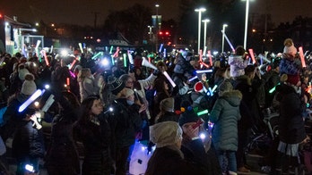 Community lights the night for hospitalized children in Michigan