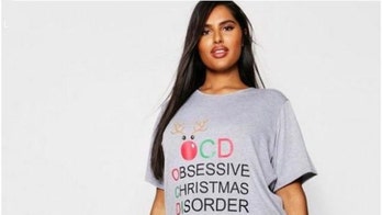 Online retailer removes 'Obsessive Christmas Disorder' pajamas following criticism for 'trivializing' OCD