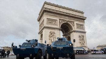 Police, protesters clash in Paris