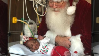 NICU babies dressed for Christmas at New Jersey hospital